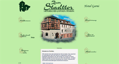 Desktop Screenshot of hotel-stadttor.de