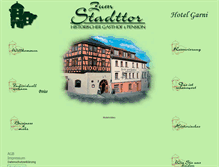 Tablet Screenshot of hotel-stadttor.de